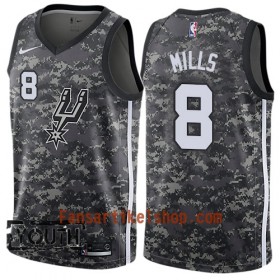 San Antonio Spurs Trikot Patty Mills 8 Nike City Edition Schwarz Swingman - Kinder
